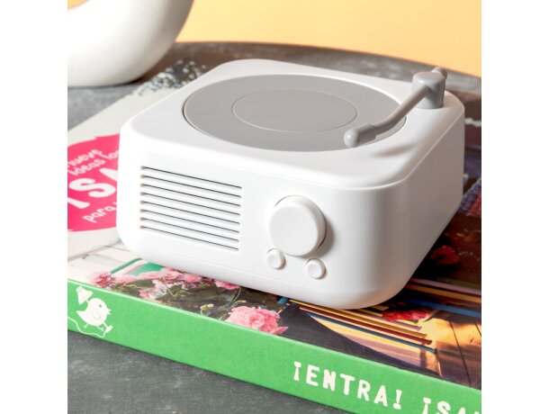 Altavoz personalizado tipo tocadiscos Bitels detalle 6