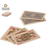 Baraja francesa Trébol cartón reciclado estuche