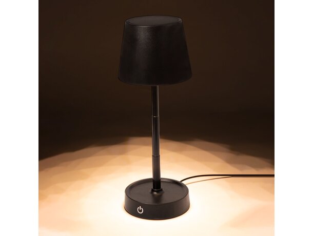 Lámpara escritorio recargable Kirsten con regulación táctil detalle 4