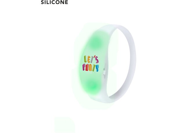 Pulsera Sedoria con luces led multicolor y activación por sonido detalle 2