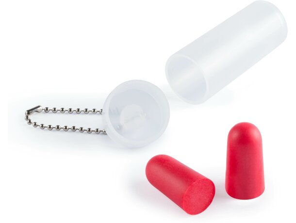 Tapones en tubo con llavero barato