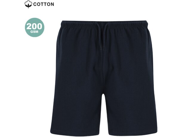 Pantalón corto Raffy de algodón ring spun con cordón ajustable detalle 1