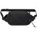 Riñonera Pibar de poliéster 600D RPET con cremallera invisible Negro
