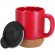 Taza térmica Shivak cerámica con base corcho 330ml detalle 3