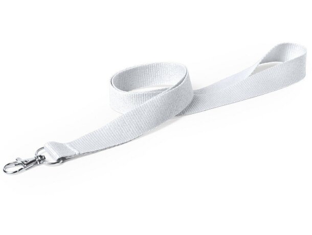 Lanyard con enganche metálico personalizado