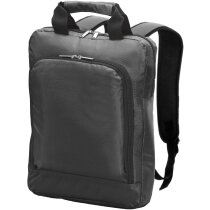 Mochila cuadrada para portátil personalizada negra Mochila cuadrada para portátil personalizada negra