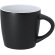 Taza cerámica Bibarsi 350ml negro mate con interior a color Blanco