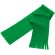 Bufanda de tejido liso en colores verde