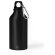 Botella Seirex de aluminio reciclado 400 ml acabado mate Negro