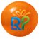 Pelota playa Magno PVC 40 cm inflable válvula estándar colores detalle 1