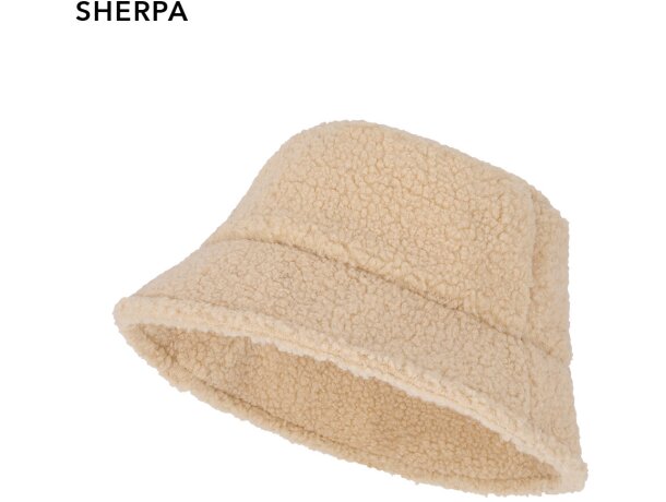 Gorro Timoty en sherpa con cordón ajustable detalle 4