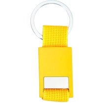 Llavero de colores de poliéster y aluminio Llavero de colores de poliéster y aluminio