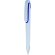 Bolígrafo Klinch de plástico con pulsador a color azul