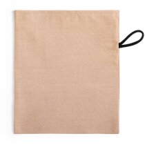 Portamascarillas Claver beige algodón y poliéster