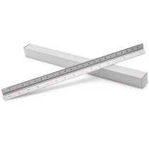 Escalímetro Thirty aluminio triangular 5 escalas