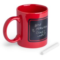 Tazas personalizables cerámica pizarra con tiza