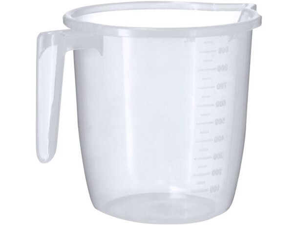 Jarra medidora Pinnex transparente con graduación 1 litro detalle 3