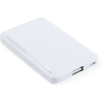 Batería portátil con 2200 mah economica vilek blanca Batería portátil con 2200 mah economica vilek blanca