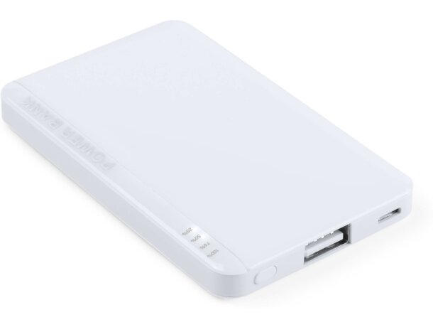 Batería portátil con 2200 mah economica vilek blanca Batería portátil con 2200 mah economica vilek blanca