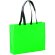 Bolsa de la compra de non woven grueso personalizada verde
