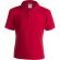 Polo Niño Color "keya" Yps180 Rojo