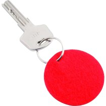 Llavero original redondo fieltro en diversos colores Nicles