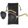 Gafas de sol Gunok bambú y metal con protección UV400 detalle 5
