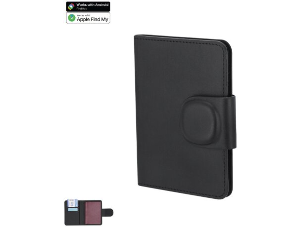 Funda pasaporte con localizador inteligente Rebec detalle 1
