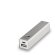 bateria portatil de 2200mah personalizada plata