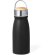 Botellas de acero inoxidable grabada con tapon a rosca 350ml Barns Negro