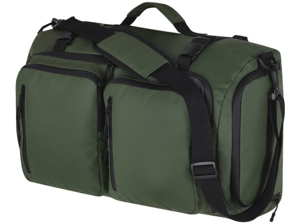 Bolso mochila Mekong tres usos con compartimento portazapatos detalle 2