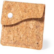 Cenicero Dokon portátil de corcho con aluminio