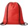 Mochila de cuerdas poliéster variados colores Rojo