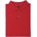 Polo manga corta unisex algodón 180 gr rojo merchandising
