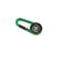 Brújula mosquetón en varios colores personalizada verde barata