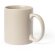 Tazas de café Malik cerámica 370ml mate color natural caja individual