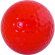 Bola de golf tres colores diferentes personalizada roja