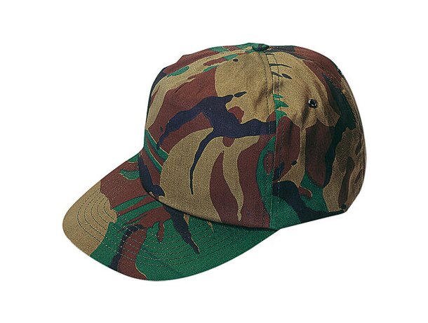 Gorra Rambo de camuflaje de algodón