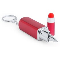 Bolígrafo ligero con puntero y anilla para colgar
