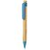 Bolis ecológicos clip xl cuerpo de bambú en variados colores tinta azul Azul