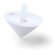 peonza clasica lisa personalizada blanco