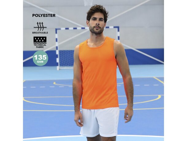 Camiseta técnica Jackson adulto con tecnología Cool Dry detalle 1