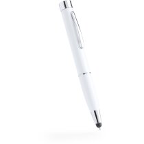 Bolígrafo con power bank para empresas blanco