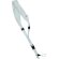 Lanyard doble de nylon blanco