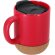 Taza térmica Shivak cerámica con base corcho 330ml detalle 2