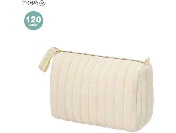 Neceser Sumtor de algodón reciclado con forro interior acolchado detalle 1