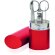 set de manicura en tubo 4 piezas personalizado rojo