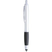 Bolígrafo fino en acabado metalizado barato blanco Bolígrafo fino en acabado metalizado barato blanco