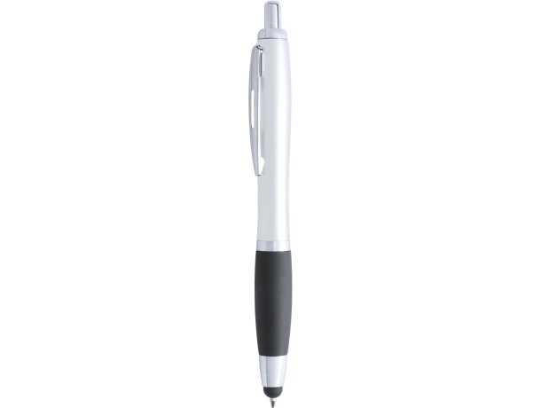 Bolígrafo fino en acabado metalizado barato blanco Bolígrafo fino en acabado metalizado barato blanco