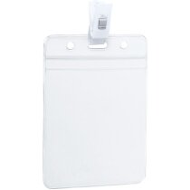 Identificador para acreditación personalizado vertical